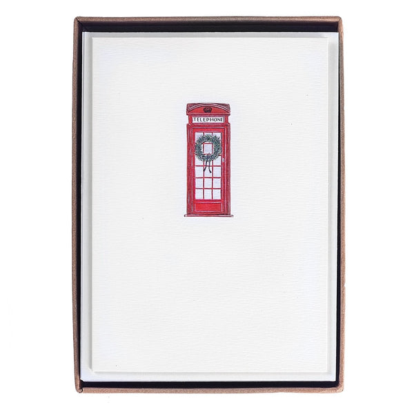 Telephone Booth Petite Boxed Cards - Graphique de France