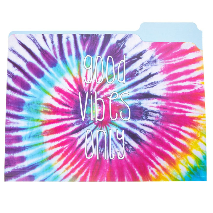 Tie Dye File Folder Set - Graphique de France