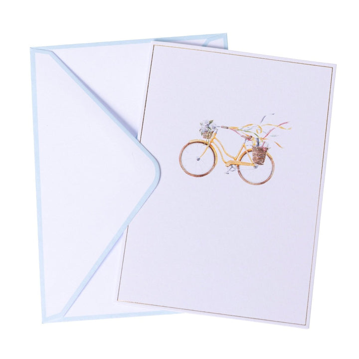 Watercolor Bike Boxed Cards - Graphique de France