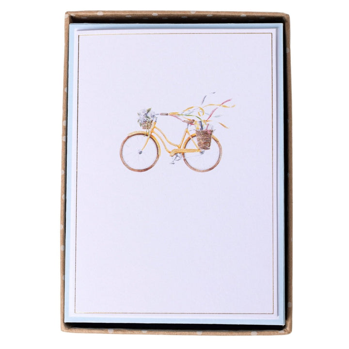 Watercolor Bike Boxed Cards - Graphique de France