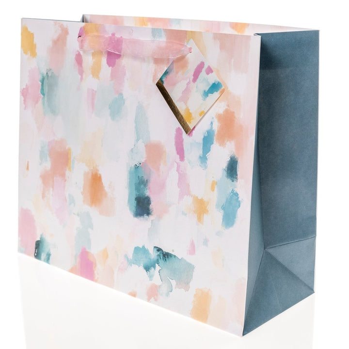Watercolor Brushstrokes Large Gift Bag - Graphique de France
