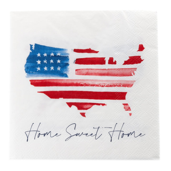 Watercolor USA Cocktail Napkins - Graphique de France