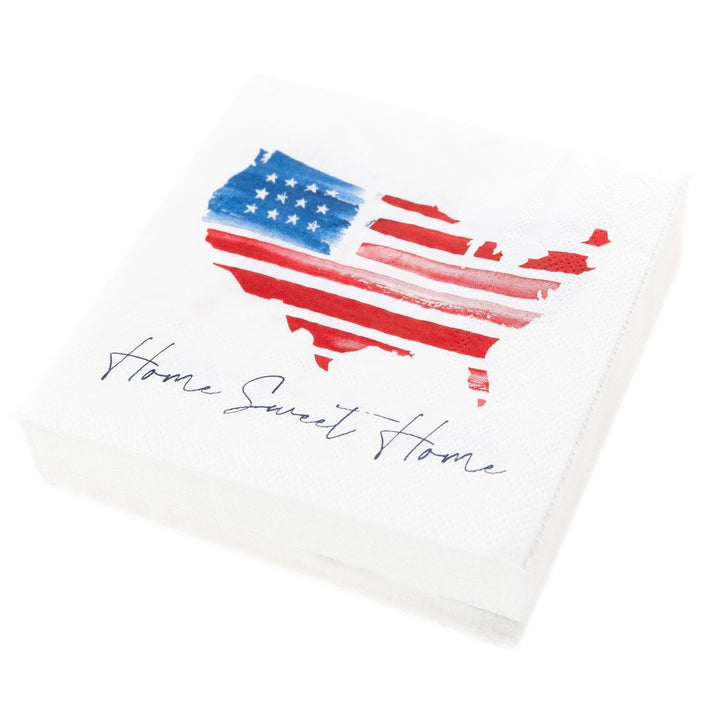 Watercolor USA Cocktail Napkins - Graphique de France