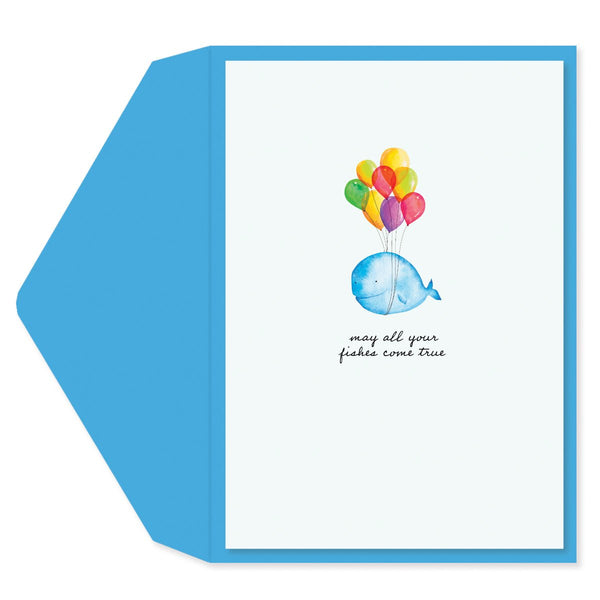 Whale Birthday Card - Graphique de France
