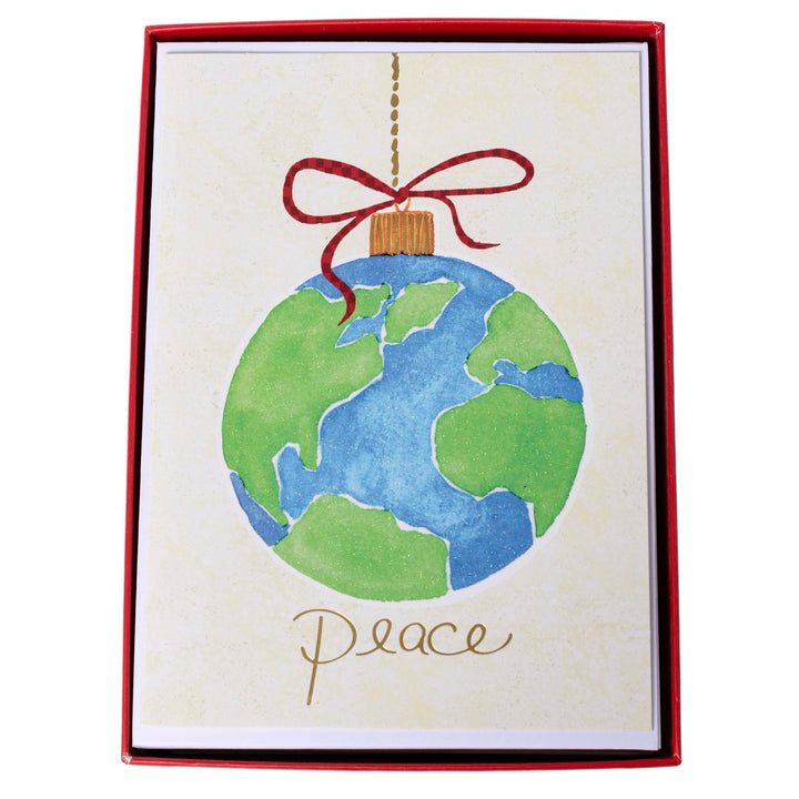 World Peace Large Classic Holiday Boxed Card - Graphique de France