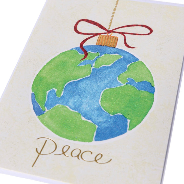 World Peace Large Classic Holiday Boxed Card - Graphique de France